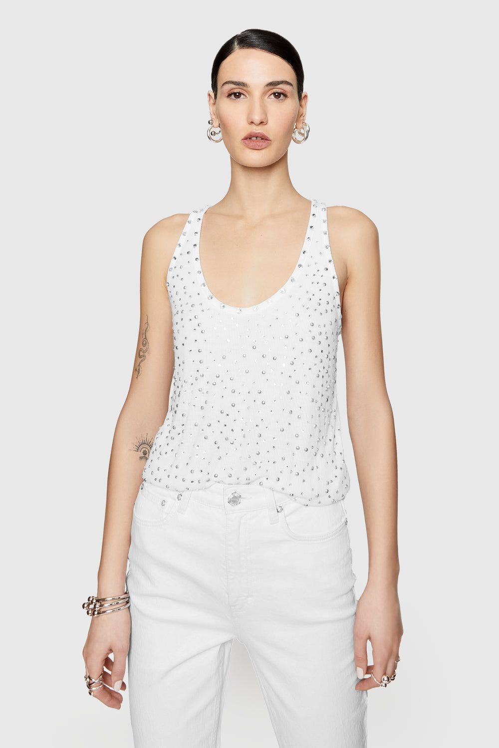 Edie Embellished Tank sold by Rebecca Minkoff