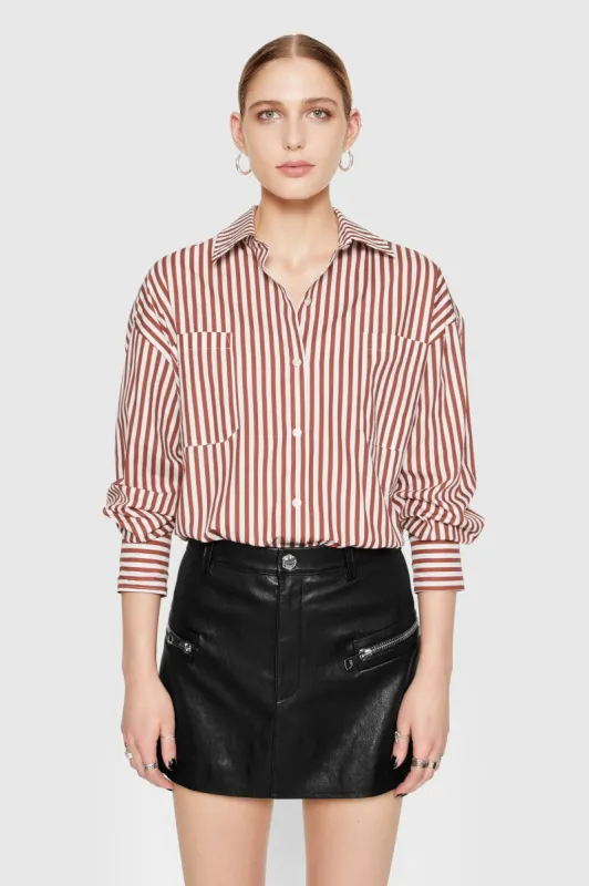 Coco Boyfriend Shirt sold by Rebecca Minkoff