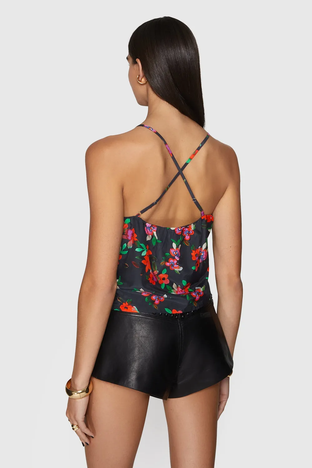 Gathered Tank Top sold by Rebecca Minkoff product image thumbnail 3