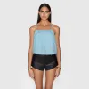 Gathered Tank Top sold by Rebecca Minkoff
