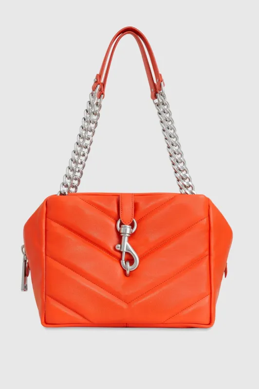 Edie Maxi Top Zip Shoulder sold by Rebecca Minkoff