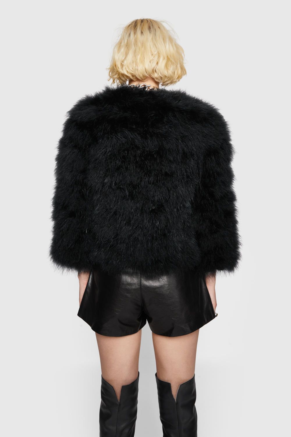 Pacha Feather Jacket sold by Rebecca Minkoff product image thumbnail 3