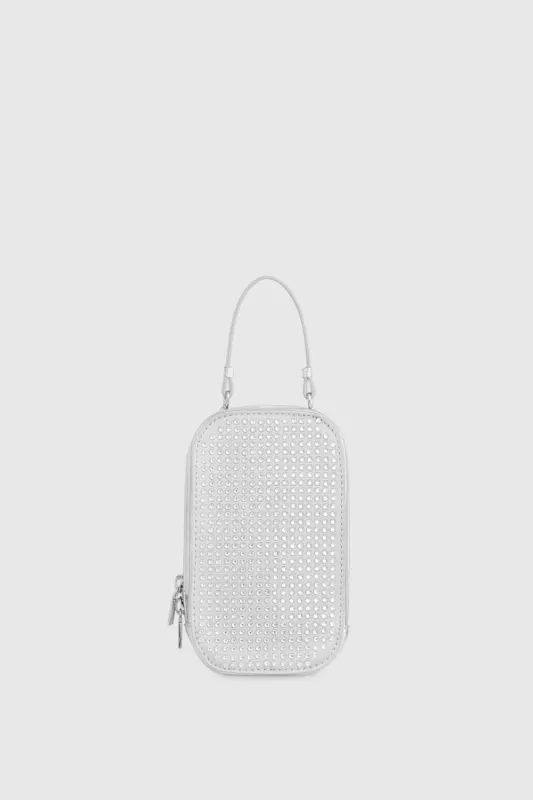 Phone Crossbody With Crystals sold by Rebecca Minkoff