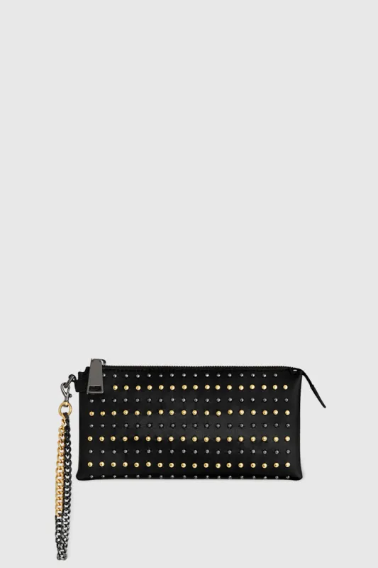 Cuff Me Up Studded Clutch sold by Rebecca Minkoff