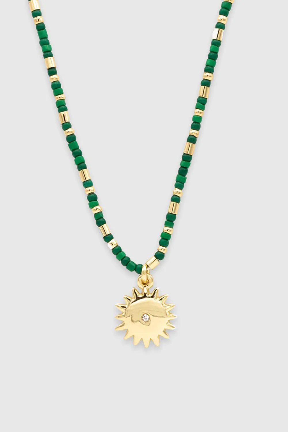 Sun Seed Bead Necklace sold by Rebecca Minkoff product image thumbnail 2