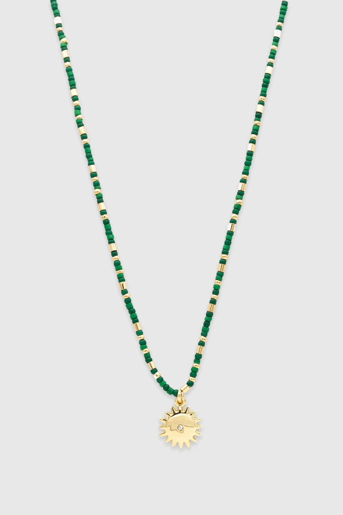 Sun Seed Bead Necklace sold by Rebecca Minkoff