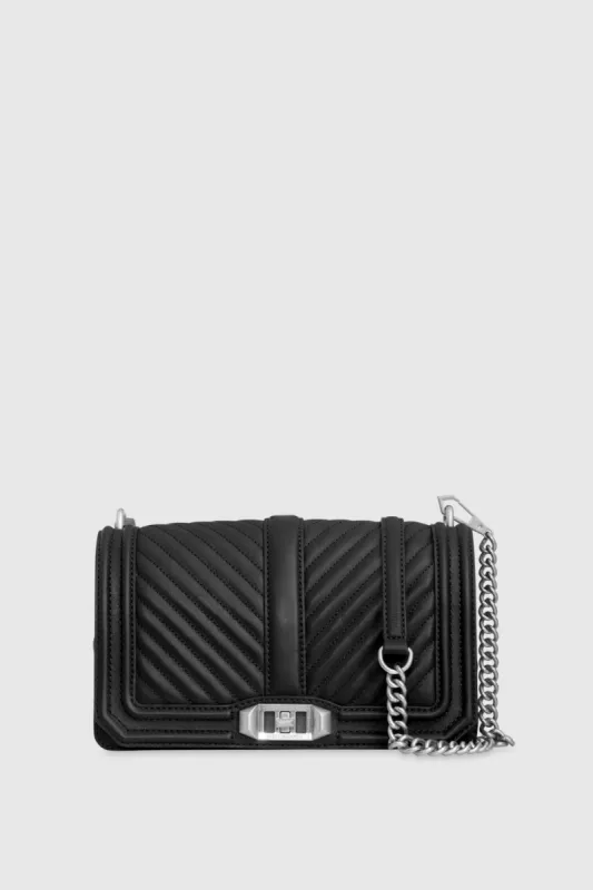 Chevron Quilted Love Crossbody sold by Rebecca Minkoff