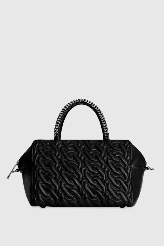 Puff Chain Quilt Satchel sold by Rebecca Minkoff