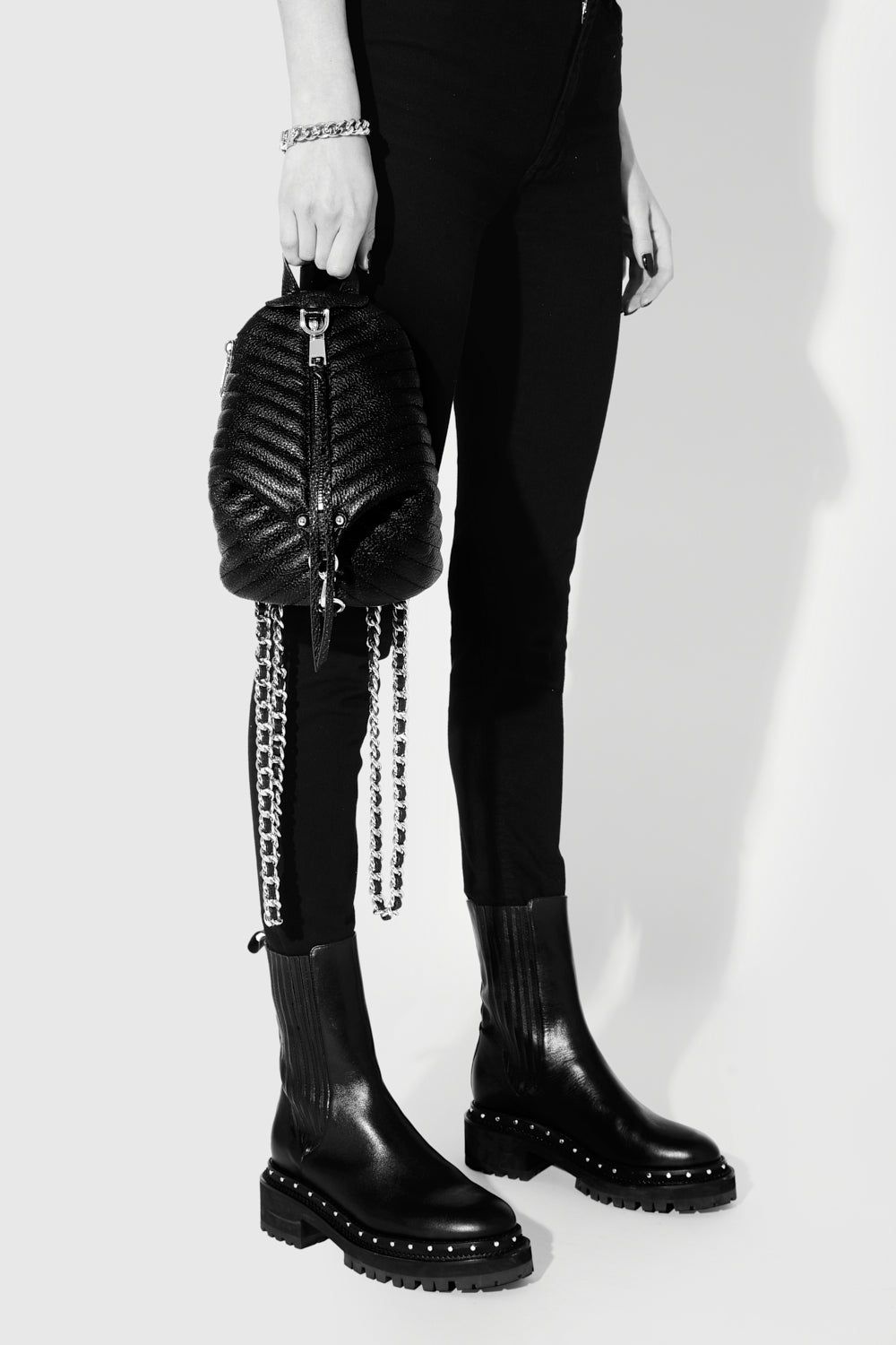 Small Julian Backpack with Celestial Studs sold by Rebecca Minkoff product image thumbnail 4