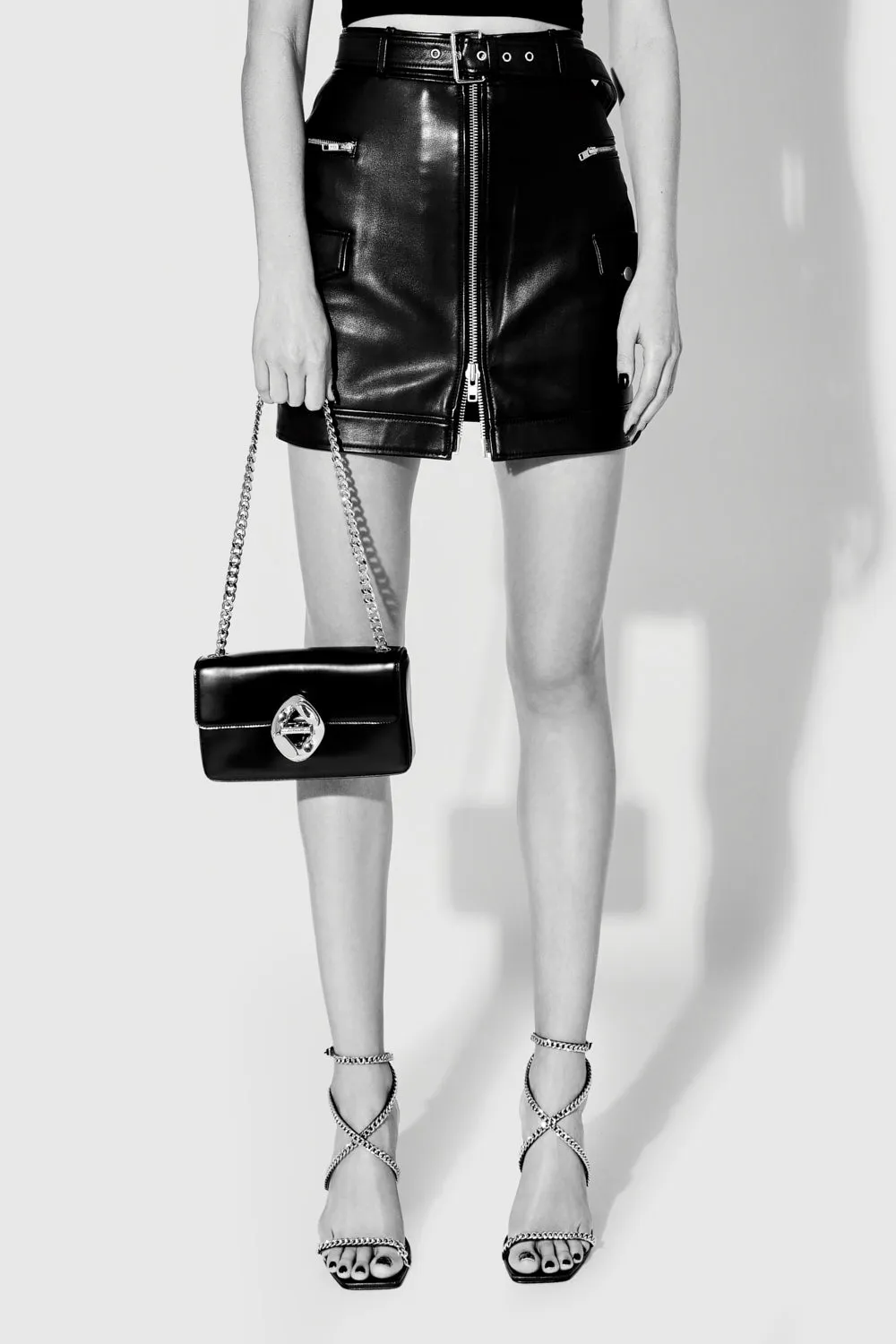 The G Small Shoulder With Chain Strap sold by Rebecca Minkoff product image thumbnail 5