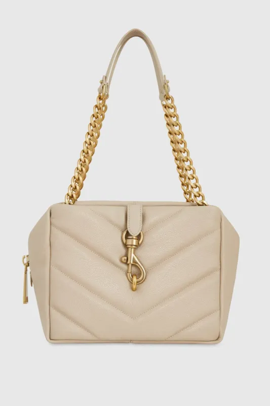 Edie Maxi Top Zip Shoulder sold by Rebecca Minkoff
