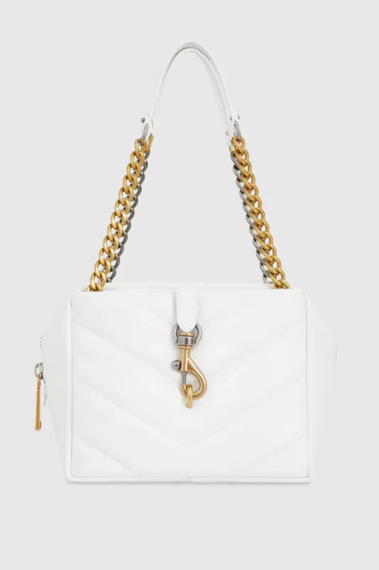 Edie Maxi Top Zip Shoulder sold by Rebecca Minkoff