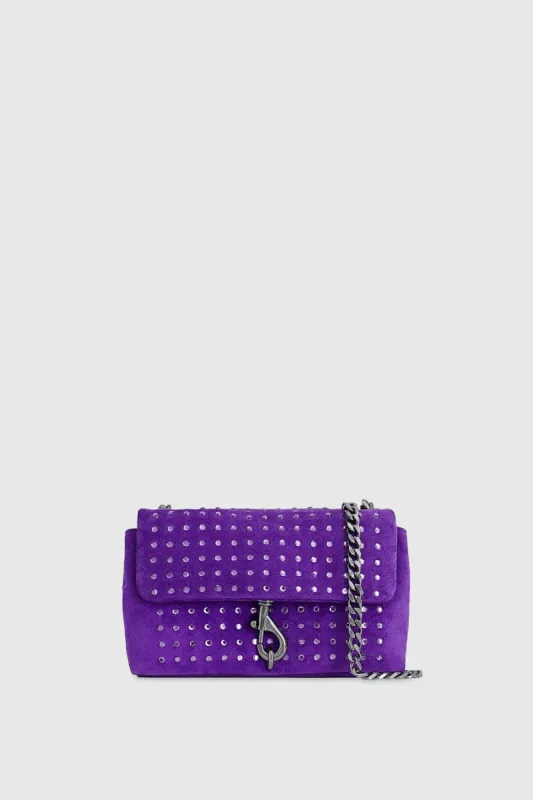 Edie Date Night Crossbody with Crystal Studs sold by Rebecca Minkoff