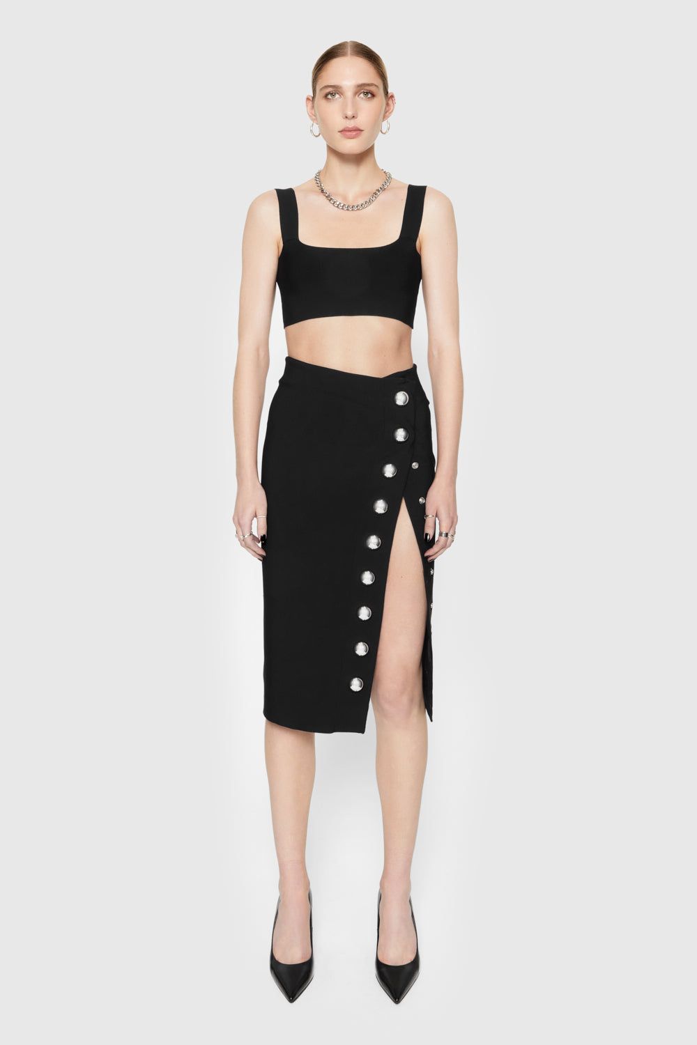 Alice Studded Skirt sold by Rebecca Minkoff