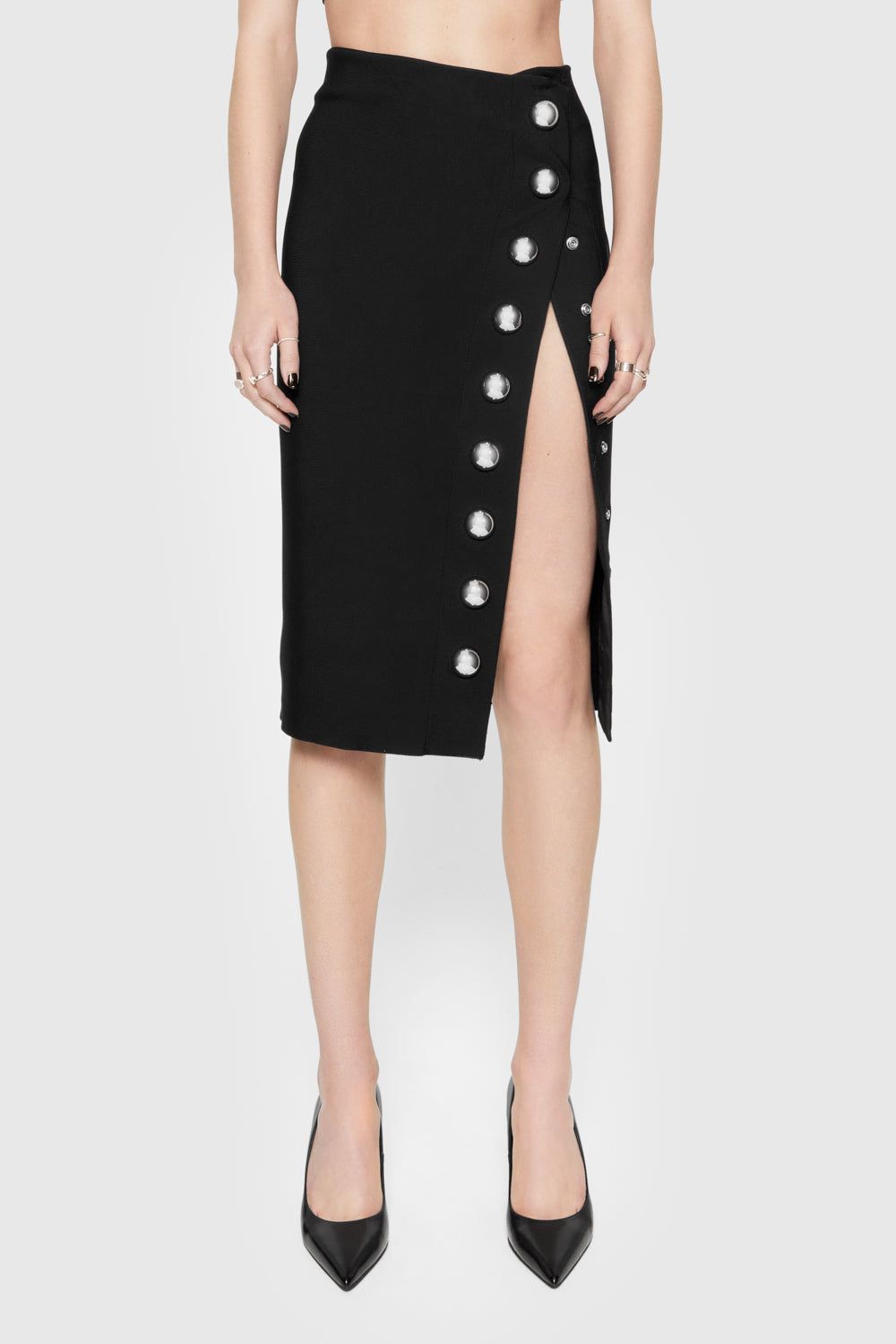 Alice Studded Skirt sold by Rebecca Minkoff product image thumbnail 2