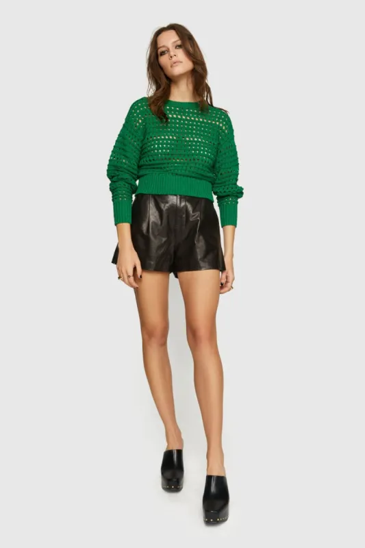 Nova Crochet Sweater sold by Rebecca Minkoff