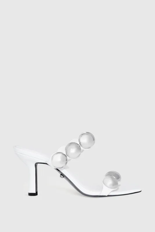 Annita Heeled Mule sold by Rebecca Minkoff