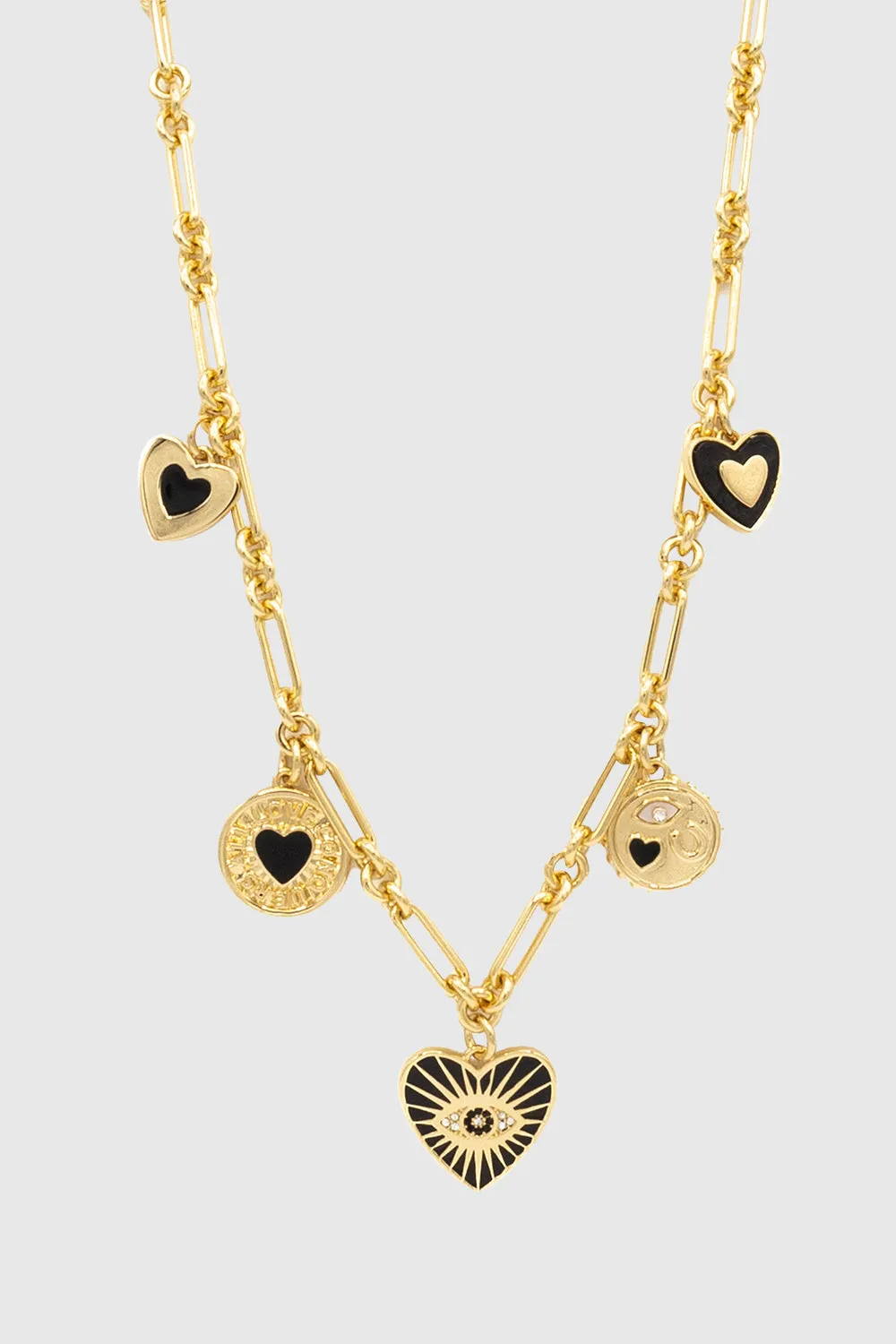 Enamel Charm Necklace sold by Rebecca Minkoff