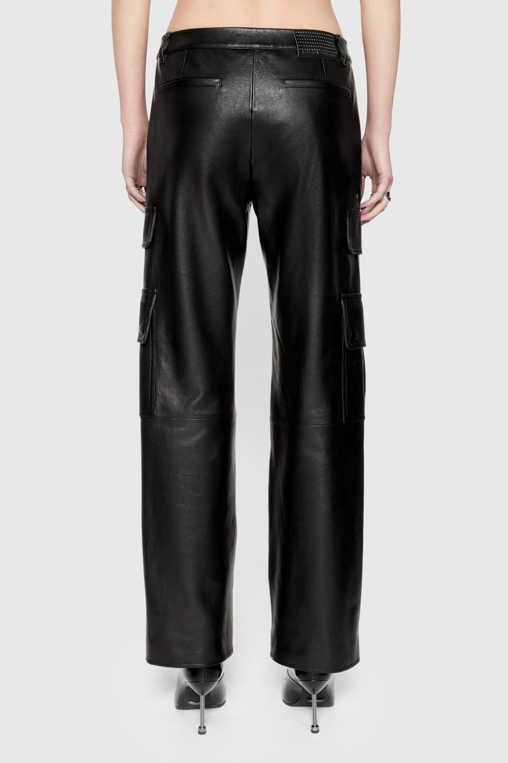 Bowie Leather Cargo Pant sold by Rebecca Minkoff product image thumbnail 2