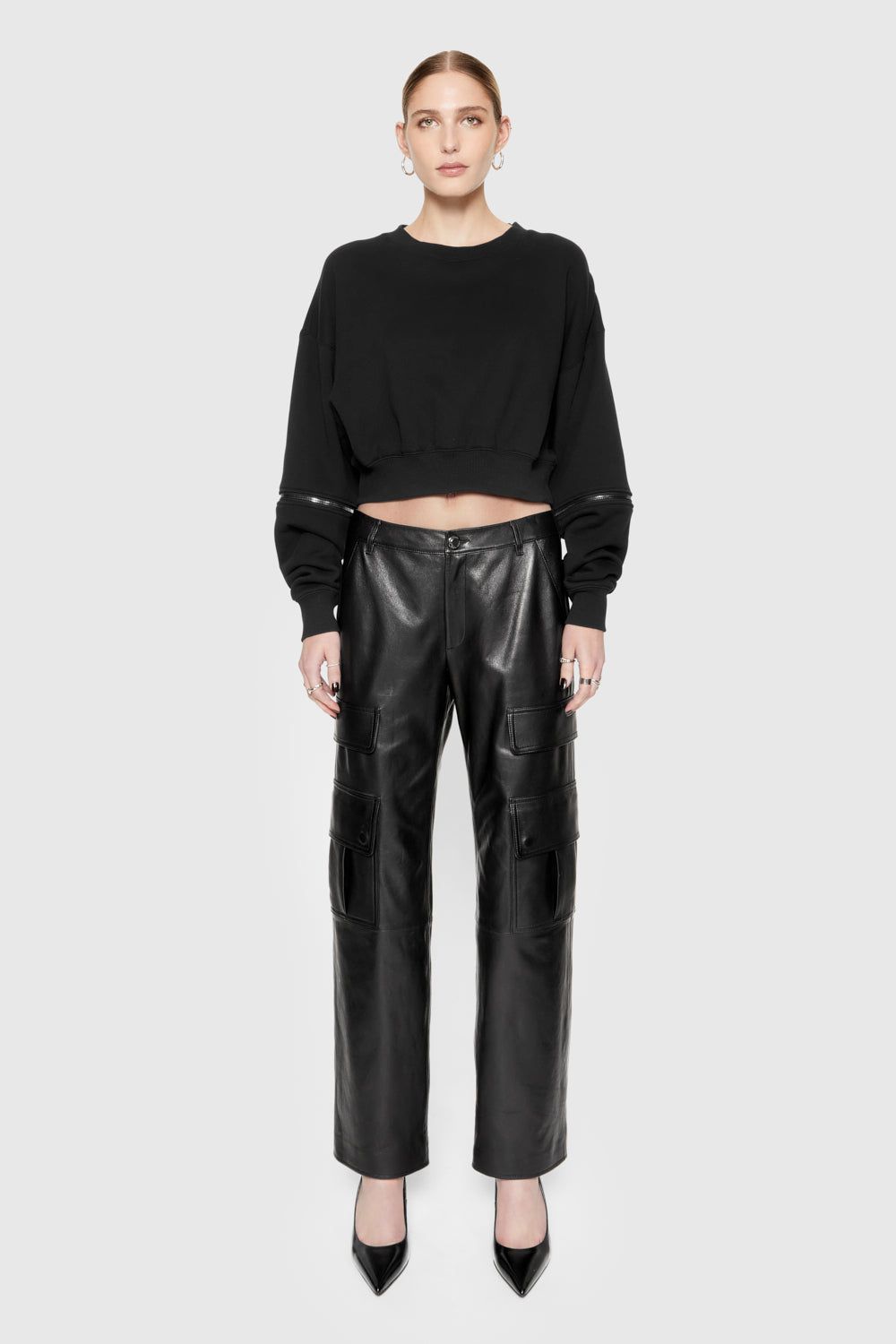 Bowie Leather Cargo Pant sold by Rebecca Minkoff