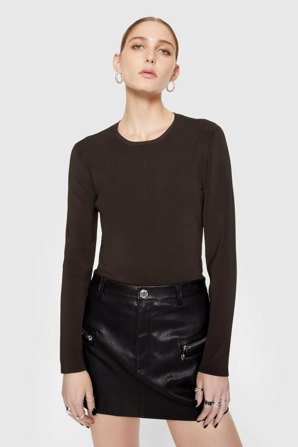Bonnie Long Sleeve sold by Rebecca Minkoff product image thumbnail 3