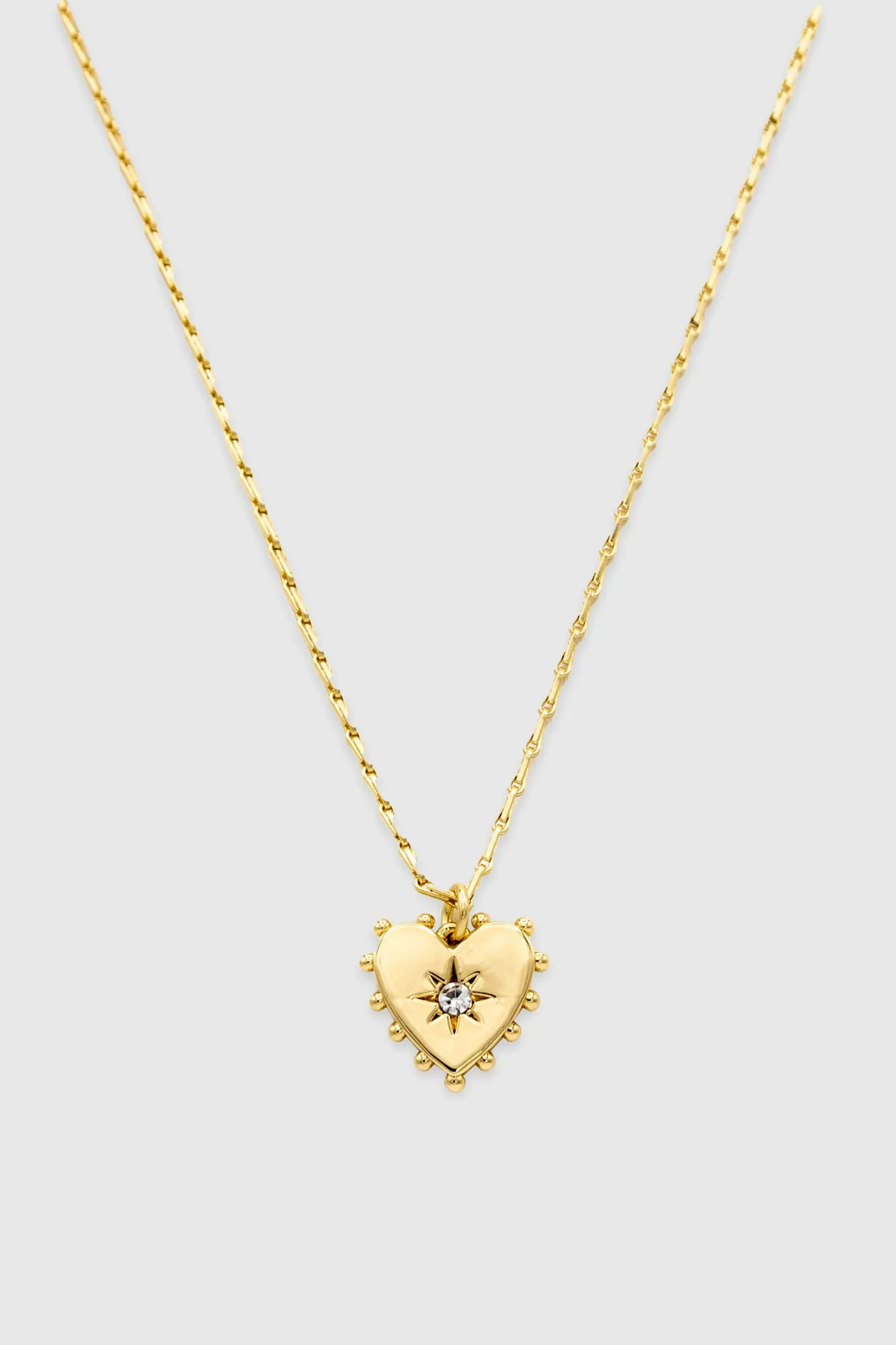 Studded Heart Necklace sold by Rebecca Minkoff