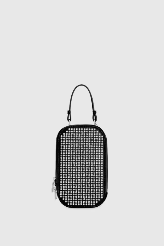 Phone Crossbody With Crystals sold by Rebecca Minkoff