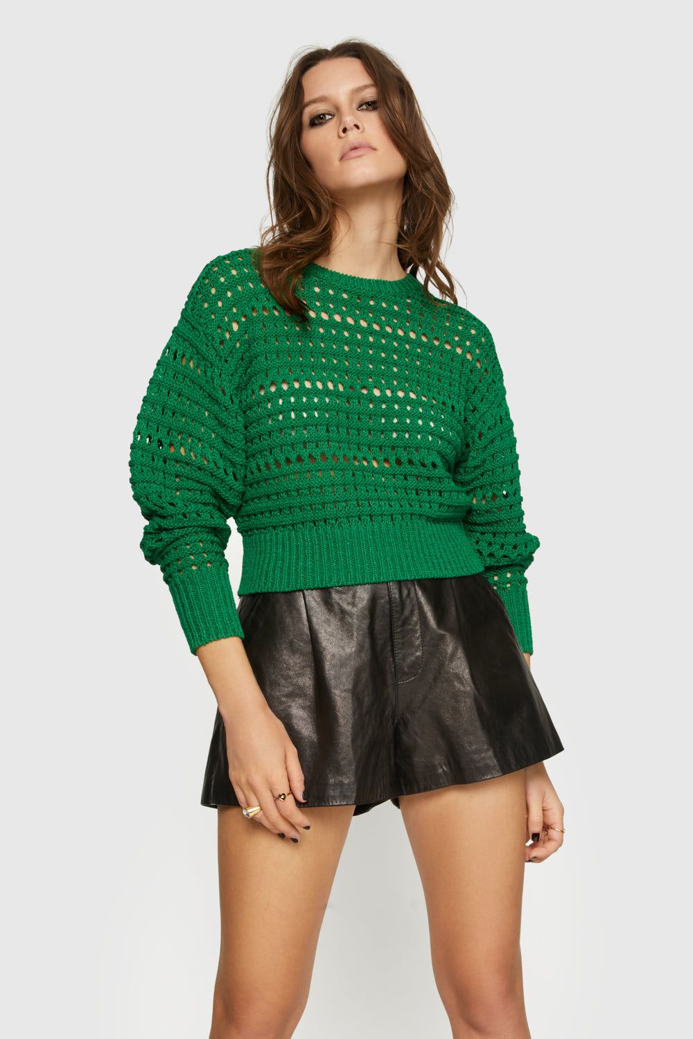 Nova Crochet Sweater sold by Rebecca Minkoff product image thumbnail 3