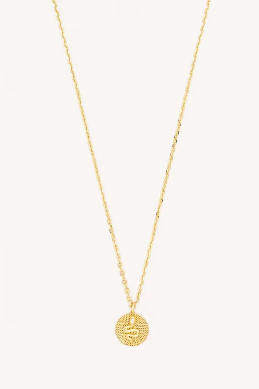 Snake Medallion Necklace sold by Rebecca Minkoff