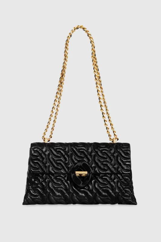 Double Gusset Crossbody With Chain Quilt sold by Rebecca Minkoff