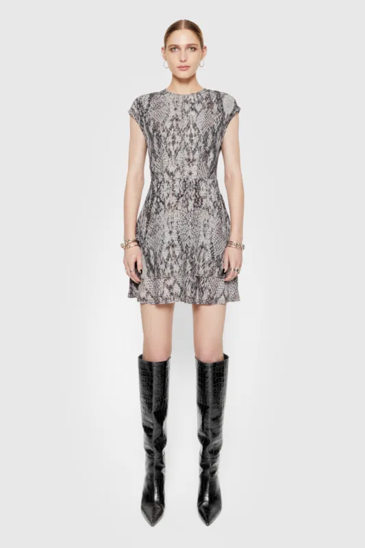 Gabby Printed Mini Dress sold by Rebecca Minkoff