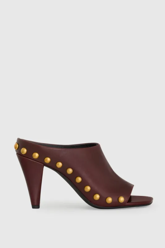 Milan Stud Mule sold by Rebecca Minkoff