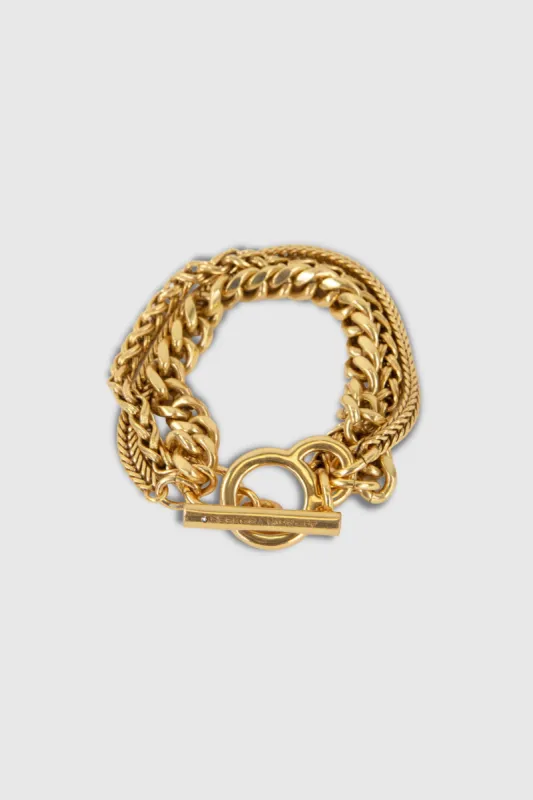 Mixed Chain Toggle Bracelet sold by Rebecca Minkoff