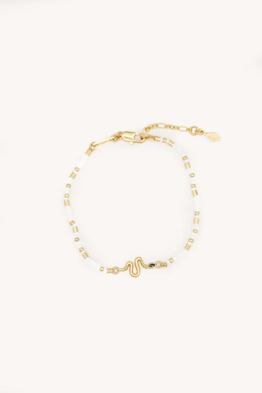 Snake Seed Bead Bracelet sold by Rebecca Minkoff