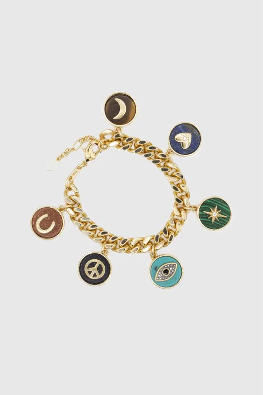 Semi Charm Bracelet sold by Rebecca Minkoff