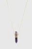 Quartz Pendant Necklace sold by Rebecca Minkoff