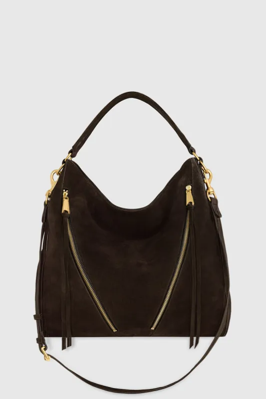 Moto Double Zip Hobo sold by Rebecca Minkoff