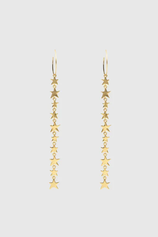 Linear Star Hoop Earring sold by Rebecca Minkoff