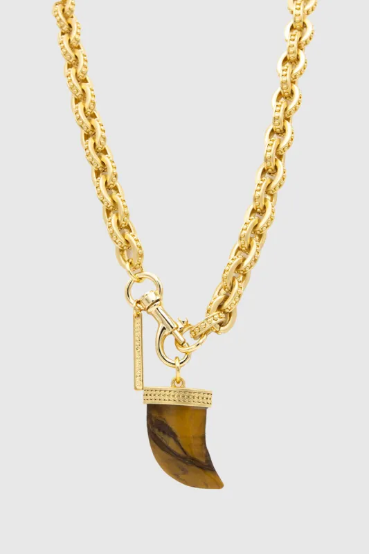 Tooth Charm Pendant Necklace sold by Rebecca Minkoff