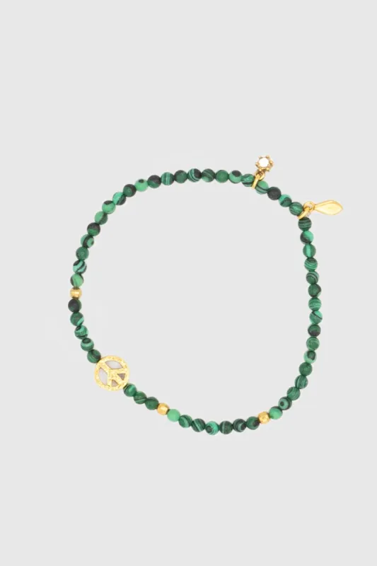 Peace Sign Semi Bracelet sold by Rebecca Minkoff