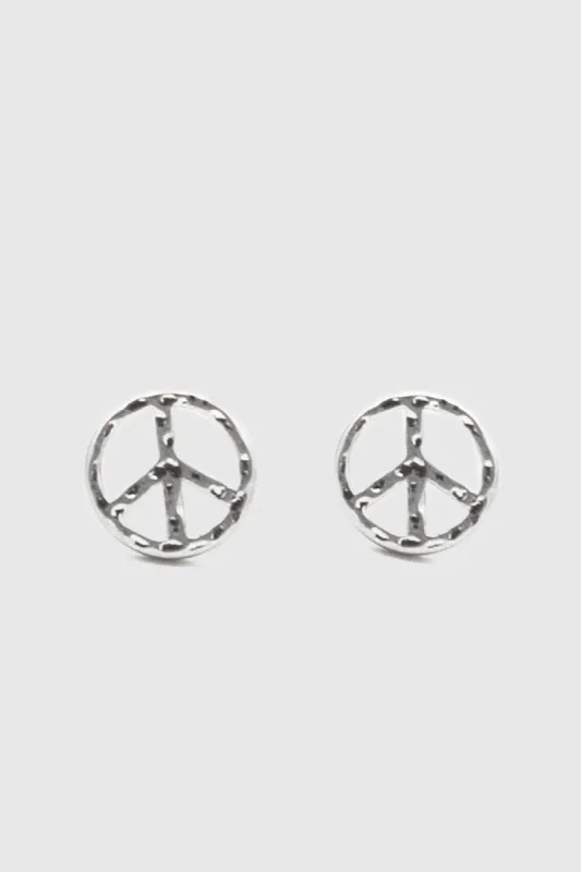 Peace Sign Stud sold by Rebecca Minkoff