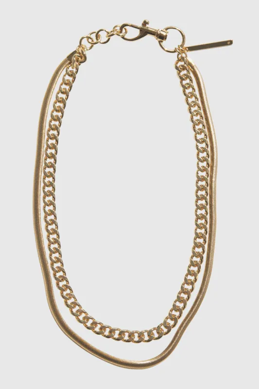 Layered Chain Necklace sold by Rebecca Minkoff