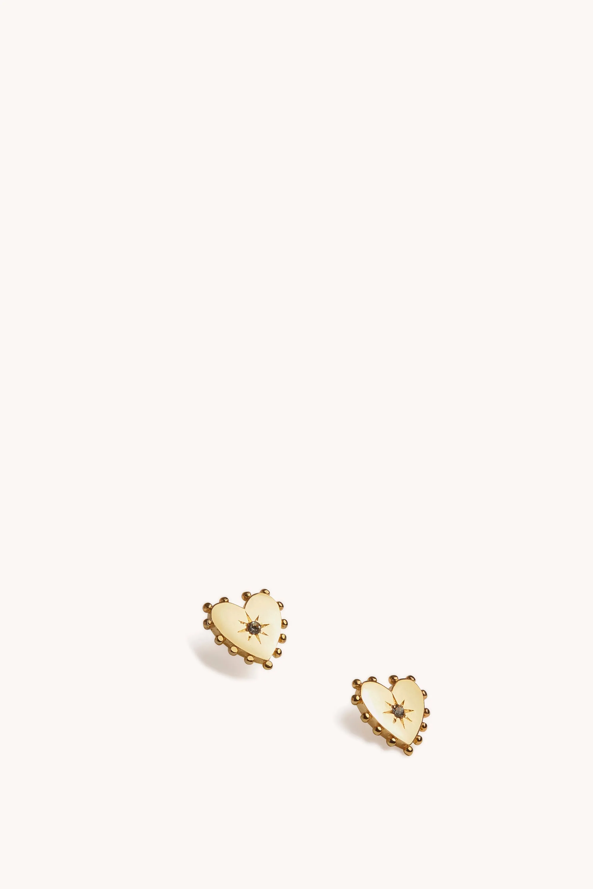 Studded Heart Stud Earring sold by Rebecca Minkoff