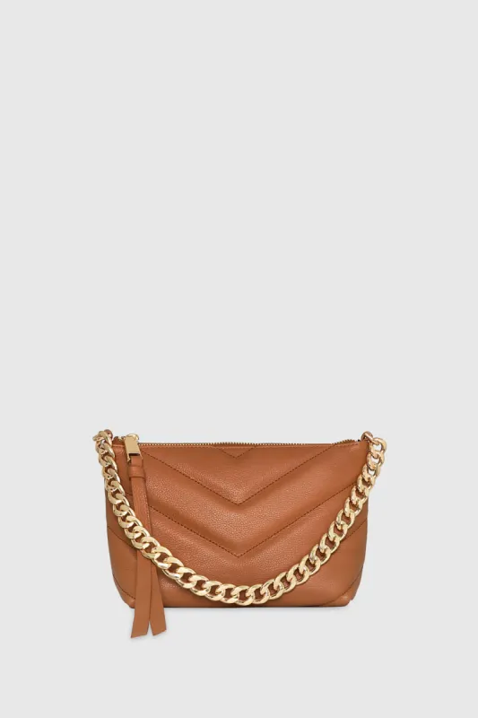 Edie Maxi Quilt Crossbody With Chain sold by Rebecca Minkoff