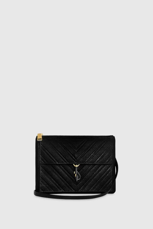 Edie Embossed Top Zip Crossbody sold by Rebecca Minkoff