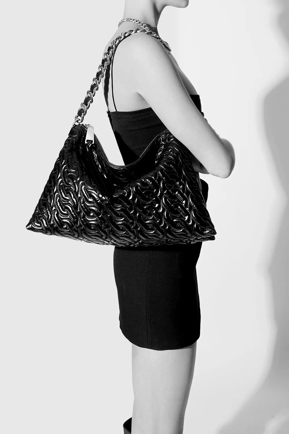 Chain Quilt Shoulder Bag sold by Rebecca Minkoff product image thumbnail 4