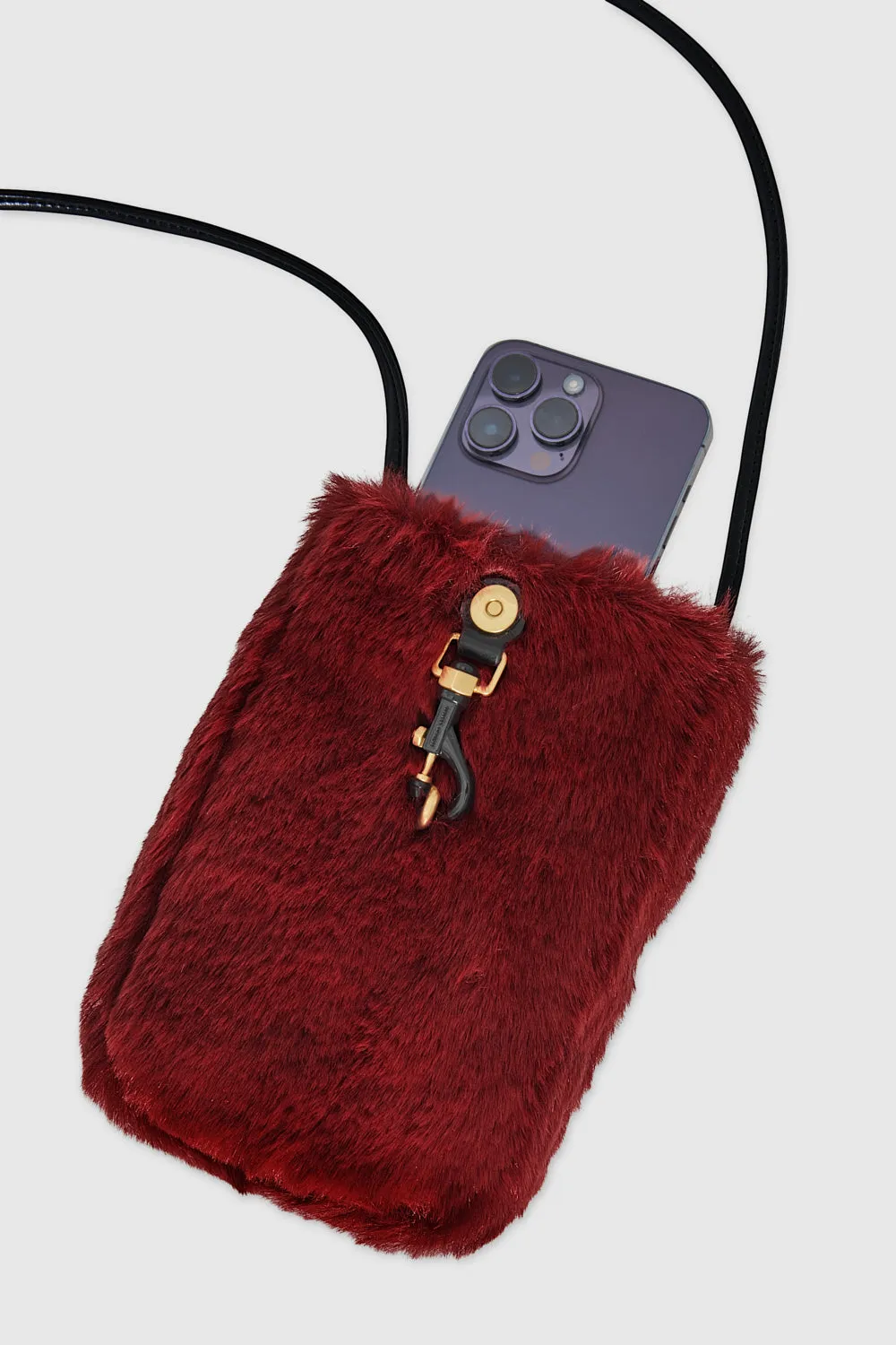 Fur Phone Crossbody sold by Rebecca Minkoff product image thumbnail 3