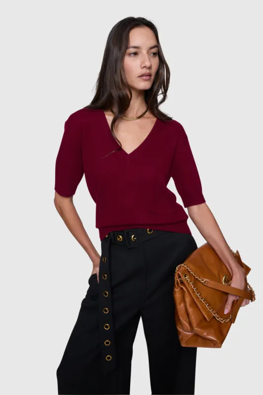 Haven V Neck Sweater sold by Rebecca Minkoff