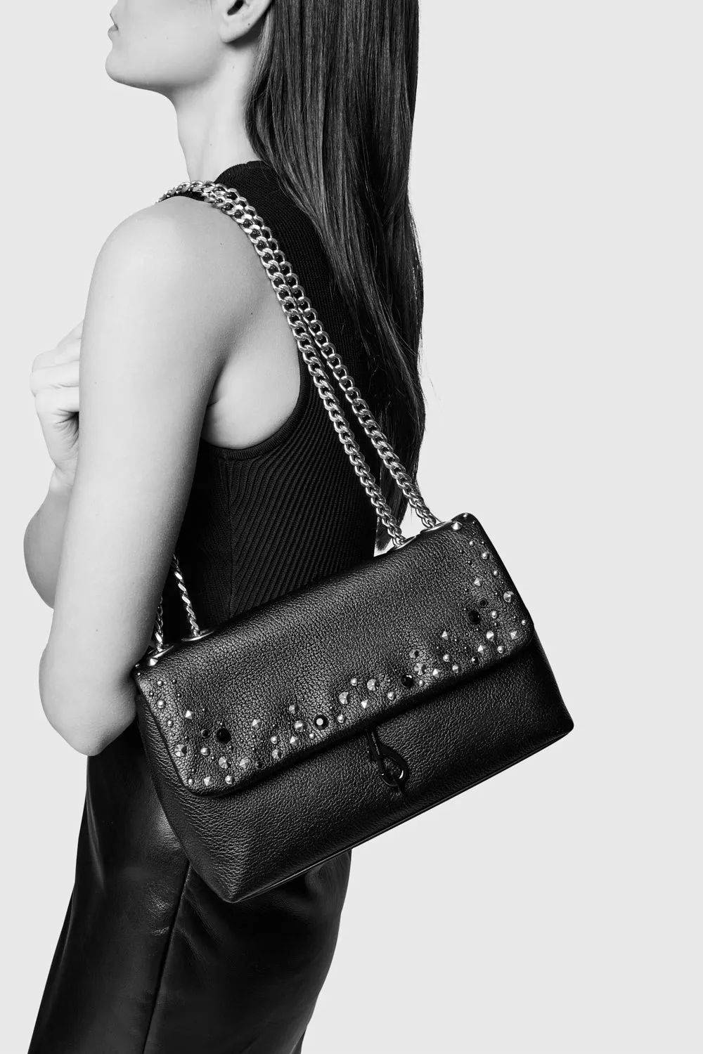 Edie Studded Medium Crossbody sold by Rebecca Minkoff product image thumbnail 4
