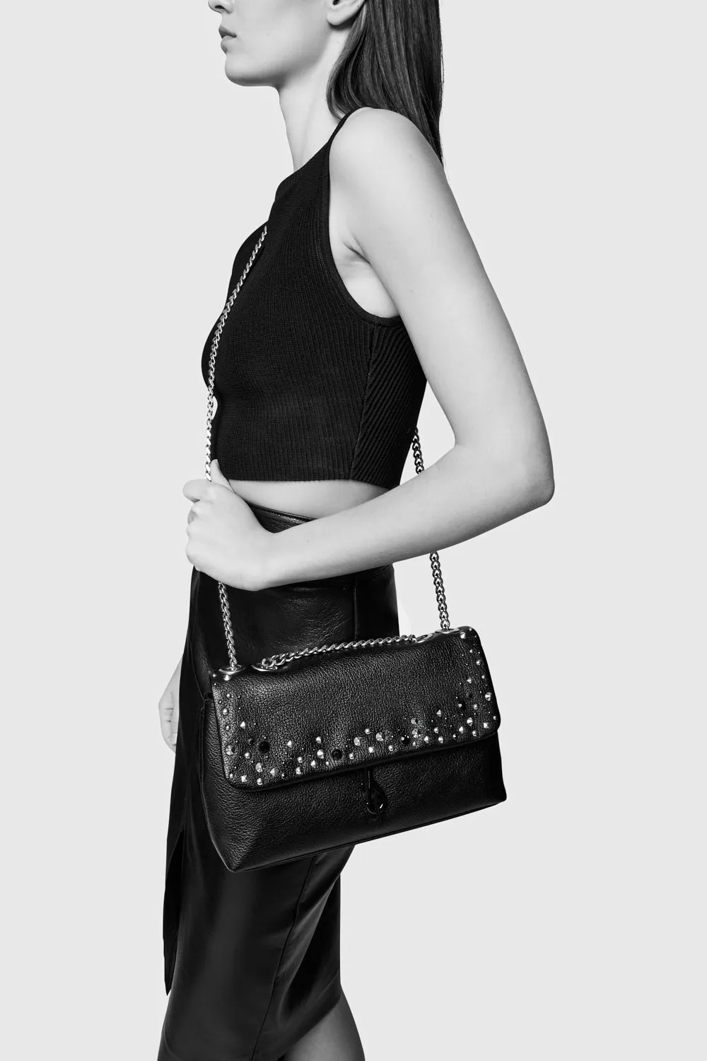 Edie Studded Medium Crossbody sold by Rebecca Minkoff product image thumbnail 5
